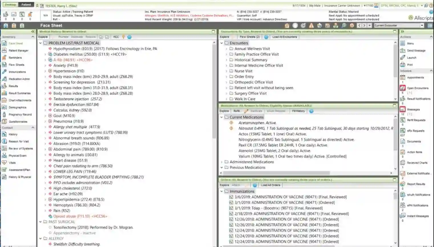 Allscripts Professional EHR Software EHR and Practice Management Software
