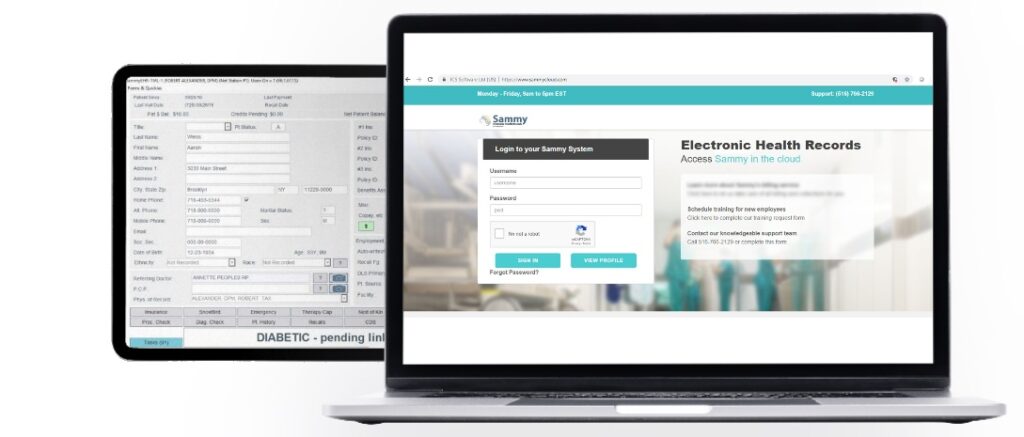 SammyEHR Software by ICS Software Ltd. EHR and Practice Management Software
