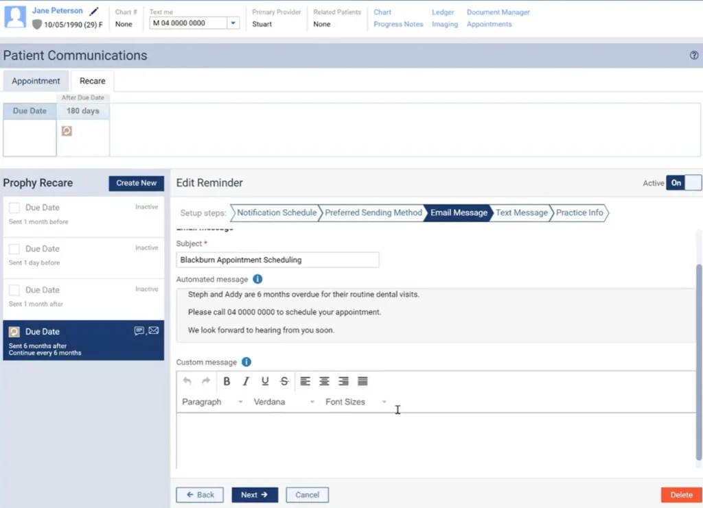 Dentrix Ascend Software EHR and Practice Management Software