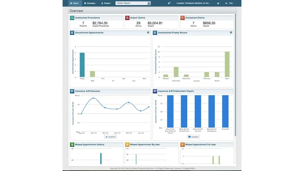 Dentrix Ascend Software EHR and Practice Management Software