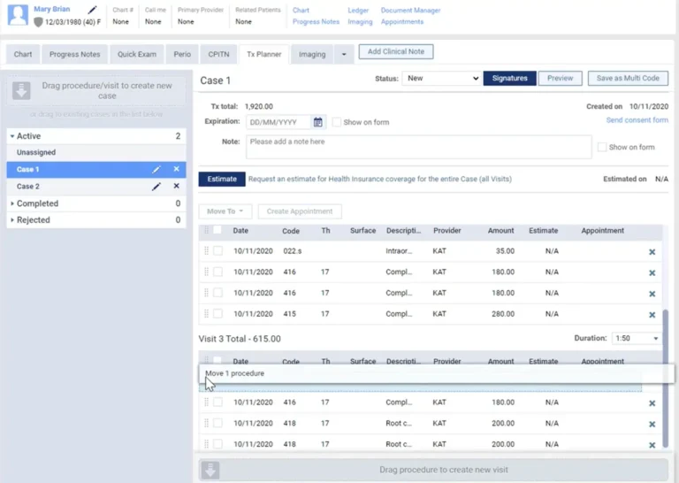 Dentrix Ascend EMR Software dentistry EHR Software