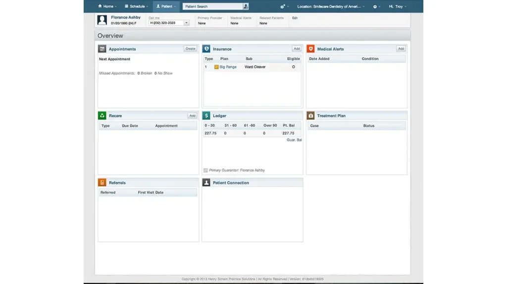 Dentrix Ascend Software EHR and Practice Management Software