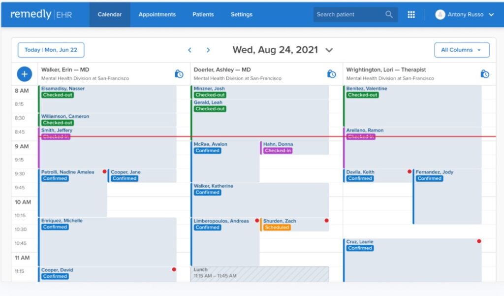 Remedly EHR Software EHR and Practice Management Software