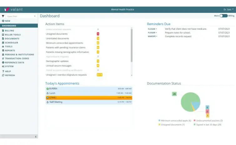 Valant EMR Software EHR and Practice Management Software