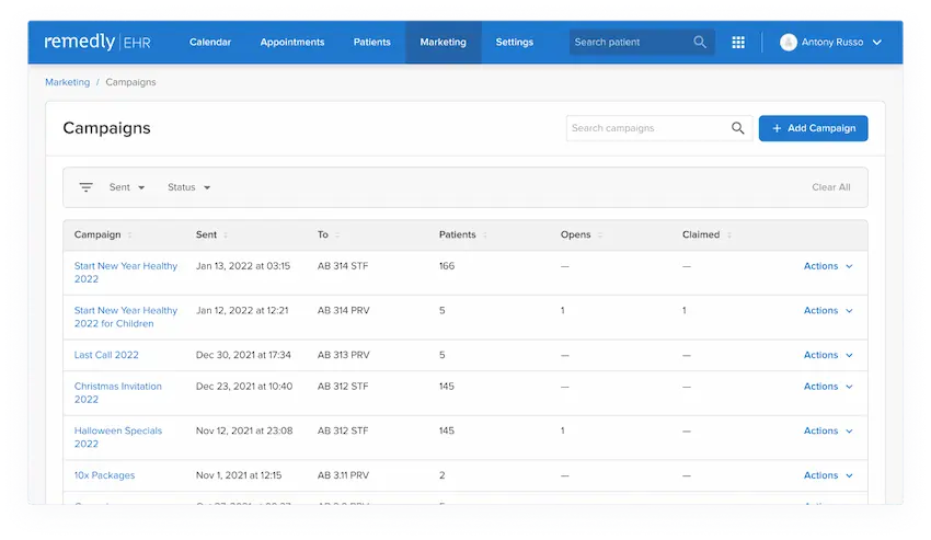 Remedly EHR Software EHR and Practice Management Software