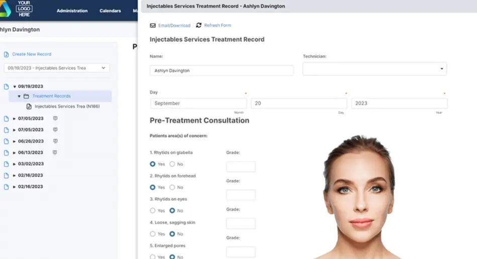 AestheticsPro Online EMR Software EHR and Practice Management Software