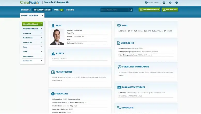 ChiroFusion EMR Software EHR and Practice Management Software