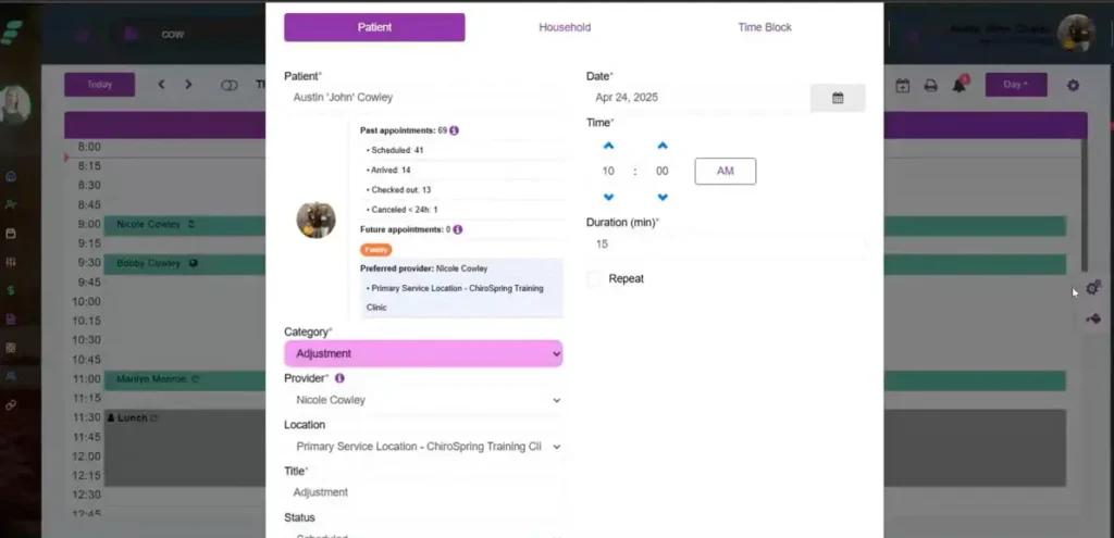 ChiroSpring PM Software EHR and Practice Management Software