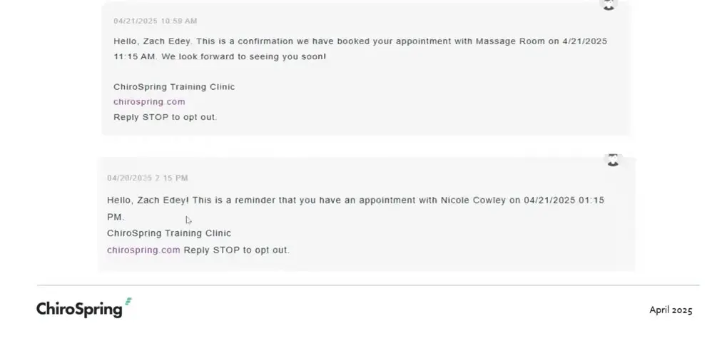ChiroSpring PM Software EHR and Practice Management Software