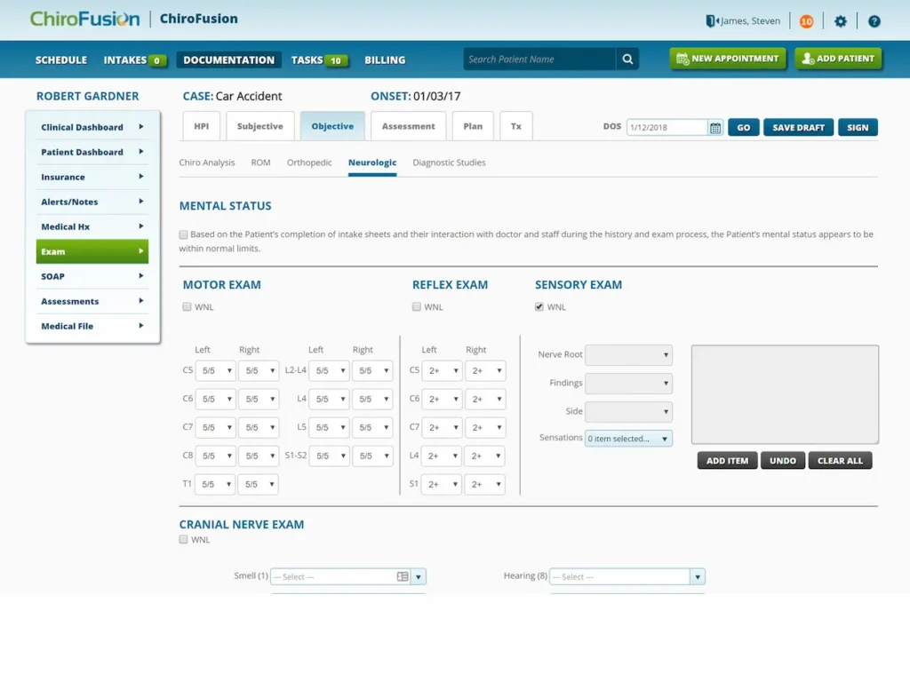 ChiroFusion EMR Software EHR and Practice Management Software