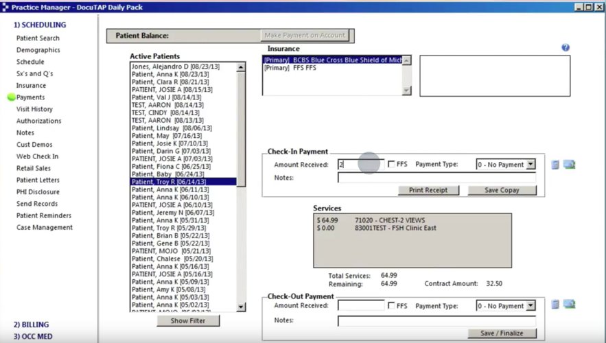 DocuTAP EMR Software EHR and Practice Management Software