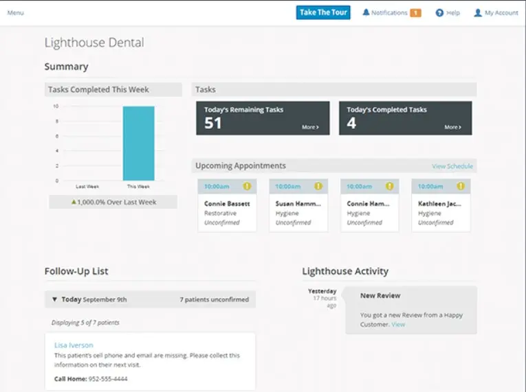 Lighthouse 360 PM Software EHR and Practice Management Software