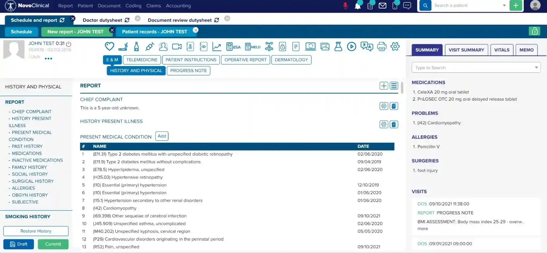 NovoClinical EHR Software EHR and Practice Management Software