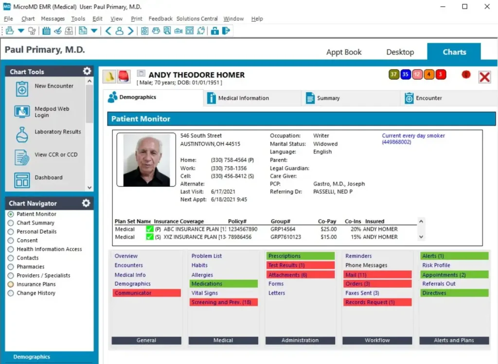 MicroMD EMR Software EHR and Practice Management Software