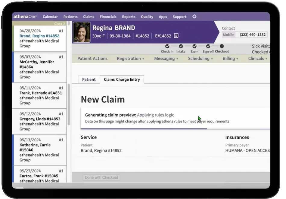 athenaCollector EMR Software EHR and Practice Management Software
