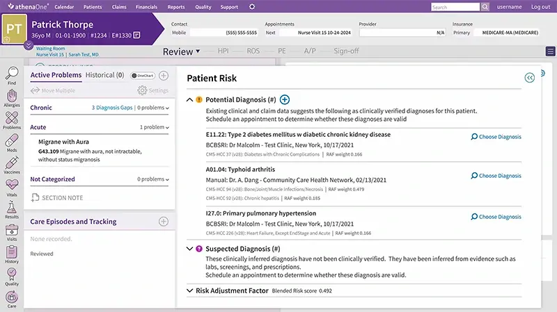 athenaCollector EMR Software EHR and Practice Management Software