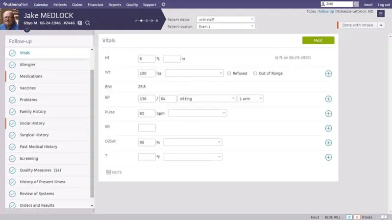 athenaClinicals EMR Software EHR and Practice Management Software