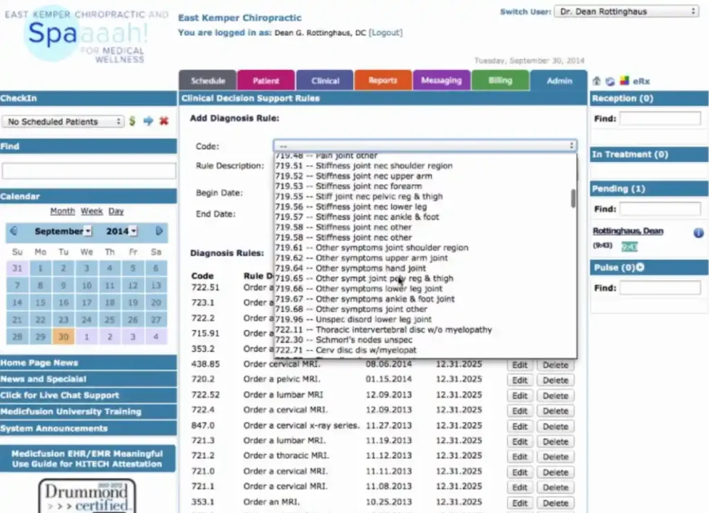 Medicfusion EHR Software EHR and Practice Management Software