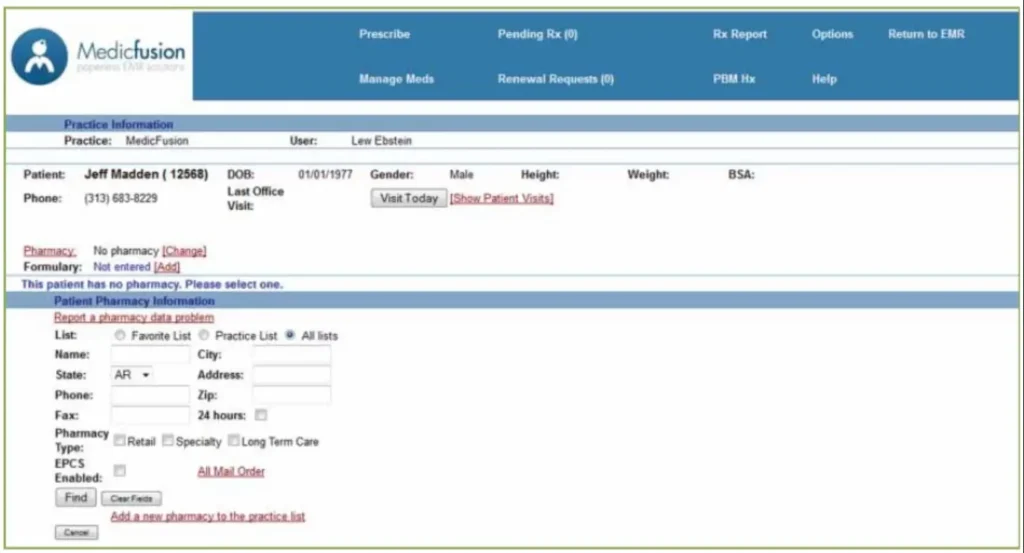 Medicfusion EHR Software EHR and Practice Management Software