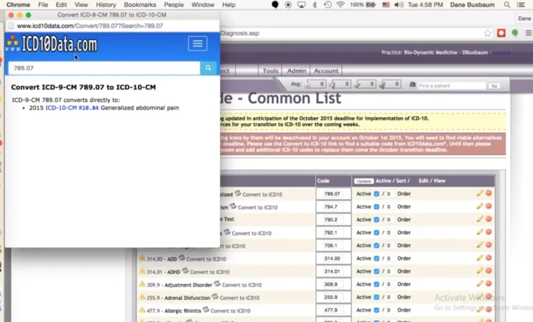 OfficePro Practice Management EMR Software Data