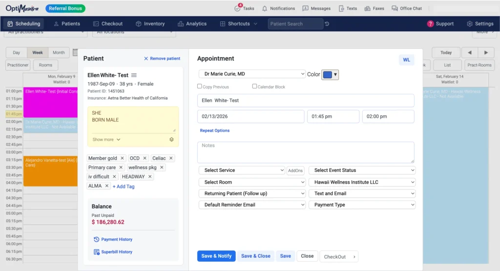 OptiMantra EMR Software EHR and Practice Management Software