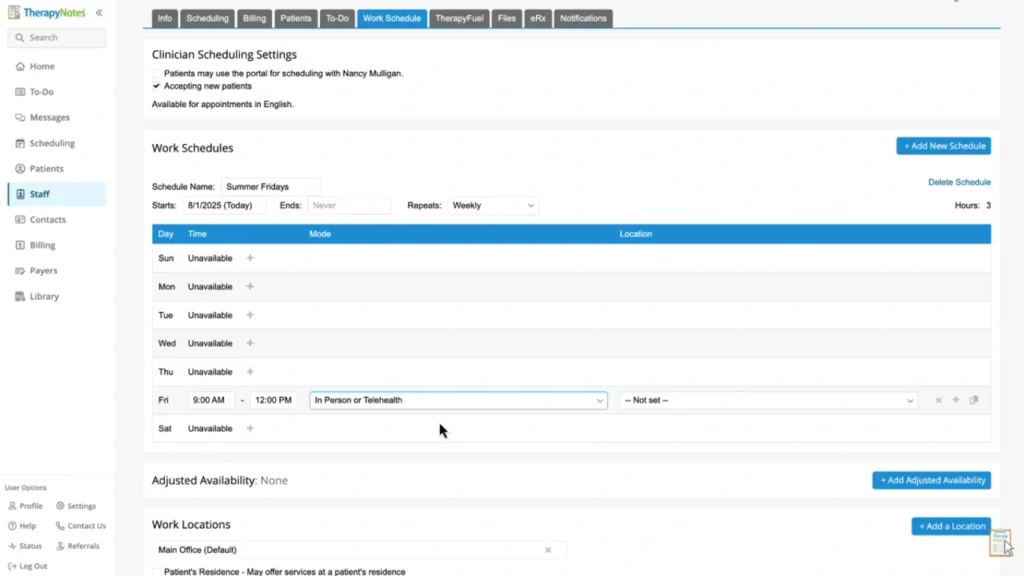 TherapyNotes EMR Software EHR and Practice Management Software