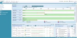 Netsmart myUnity Home Health & Hospice Software Demo showing patient scheduling dashboard with MDS tracker, care plans, and census management tools.