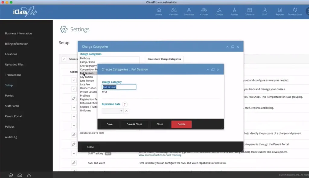 iClassPro Class Management Software EHR and Practice Management Software