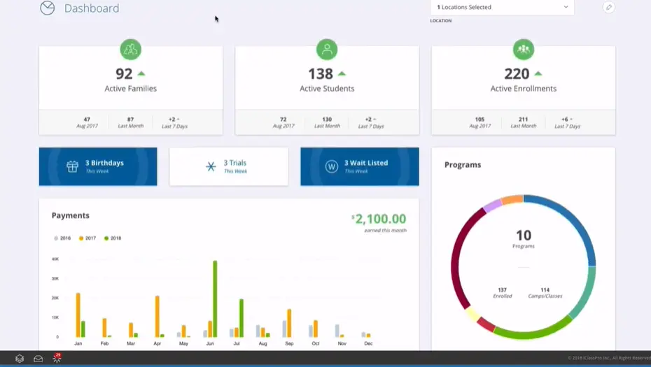 iClassPro Class Management Software EHR and Practice Management Software