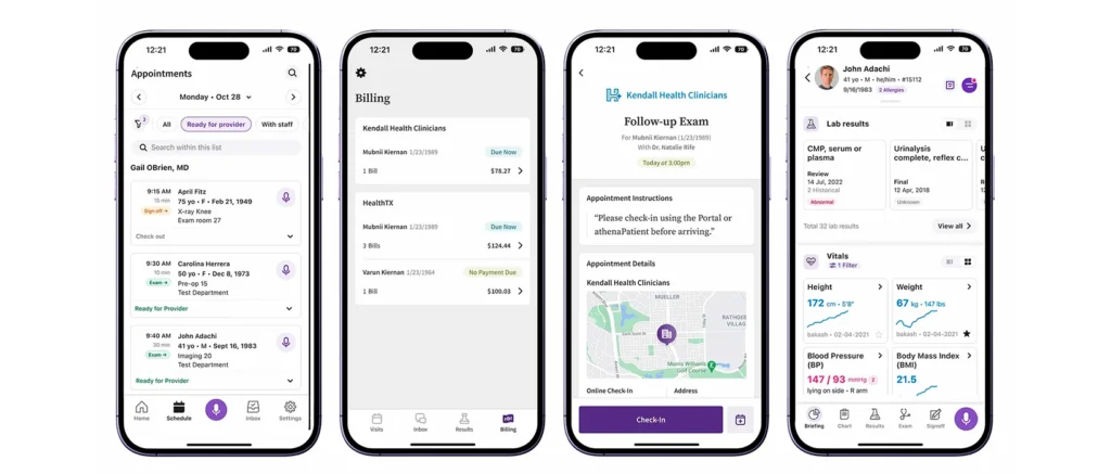 athenaOne EHR Software EHR and Practice Management Software