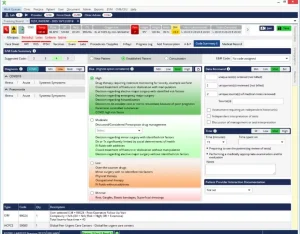 Experity Urgent Care EMR Practice Management Software Diagnosis