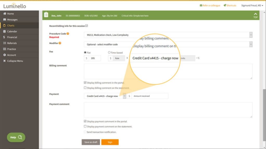 Luminello EMR Software EHR and Practice Management Software