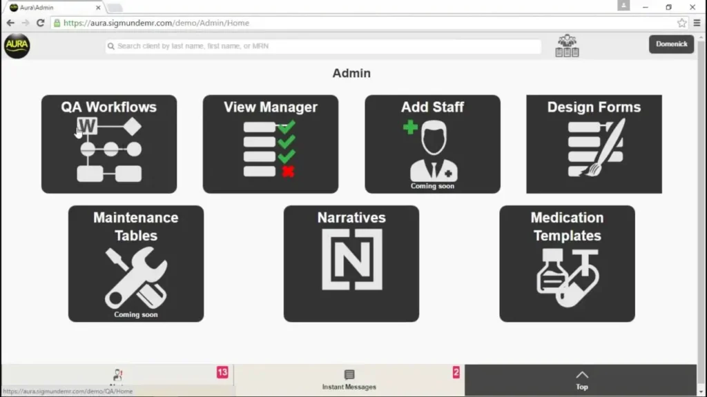 AURA Enterprise EHR Software EHR and Practice Management Software