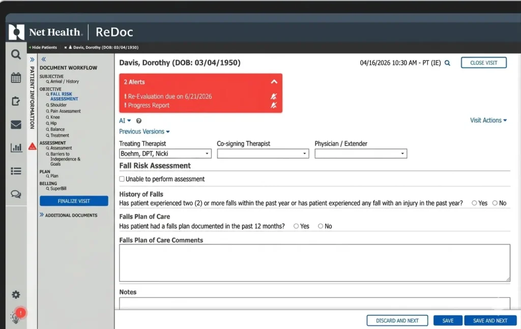 Net Health ReDoc EMR Software EHR and Practice Management Software