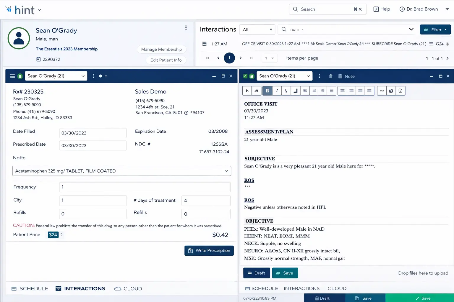 Hint Health EMR Software EHR and Practice Management Software
