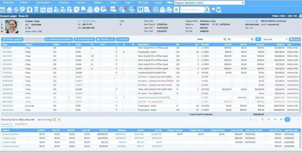 Denticon Practice Management Software EHR and Practice Management Software