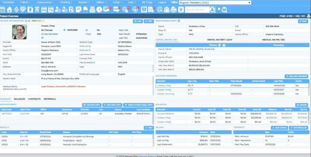 Denticon Practice Management Software EHR and Practice Management Software