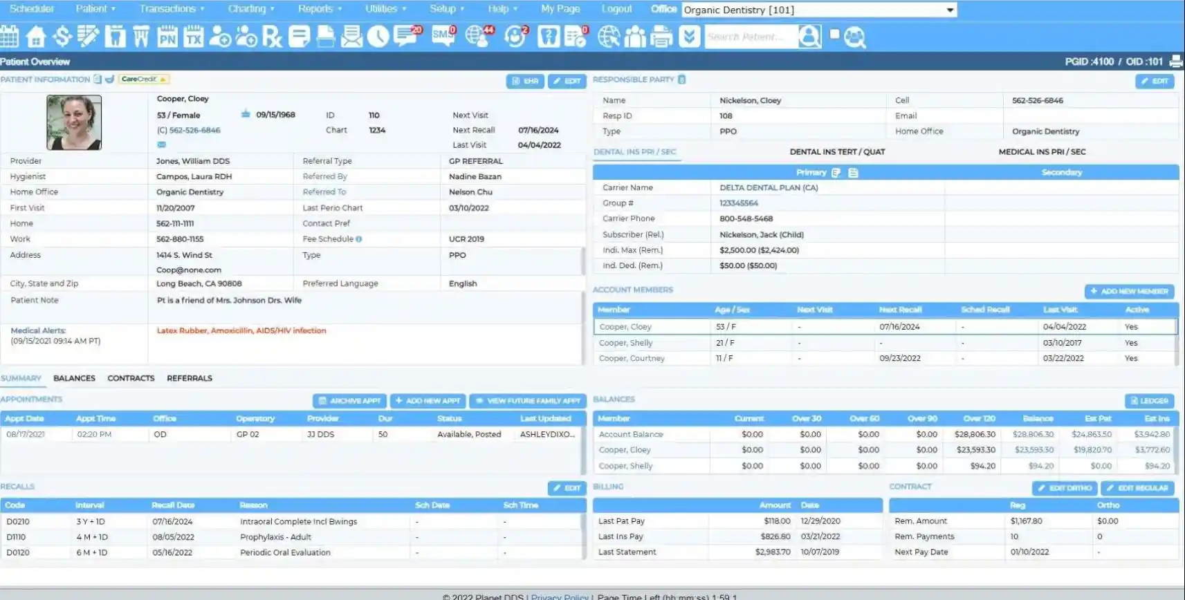 Denticon Practice Management Software EHR and Practice Management Software