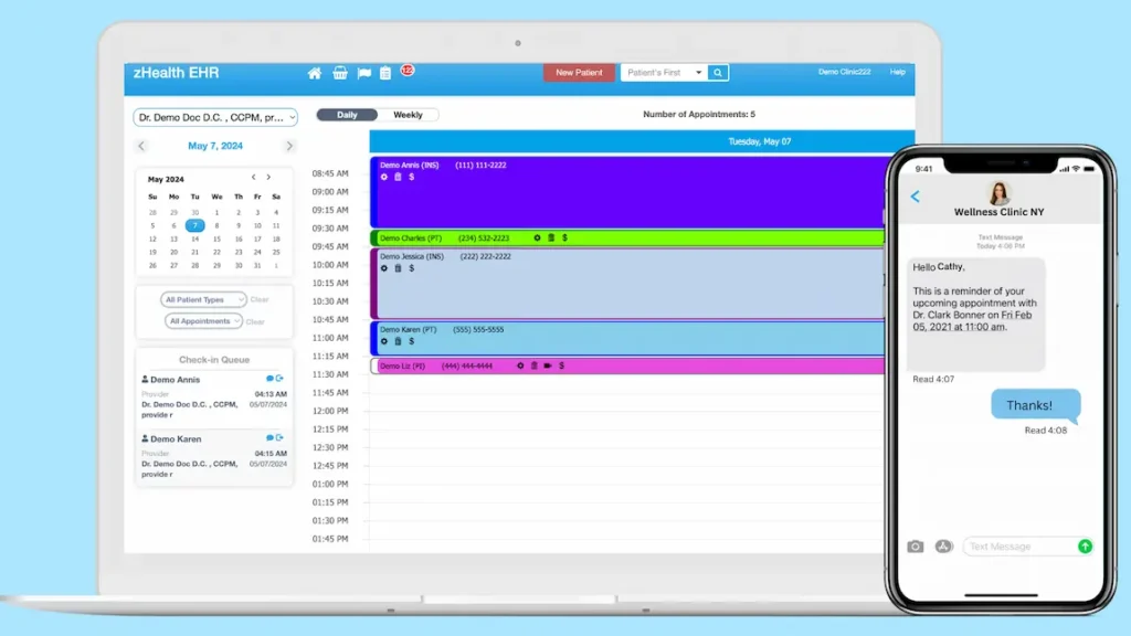 zHealth EHR Software EHR and Practice Management Software