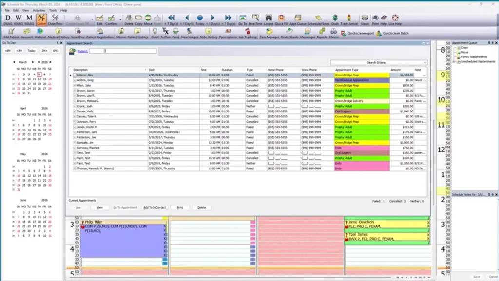 Eaglesoft Dental Practice Management Software EHR and Practice Management Software