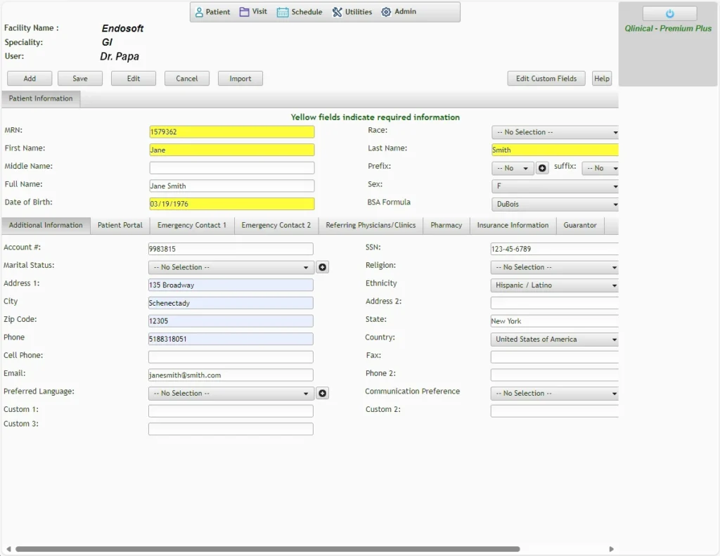 EndoVault - Endoscopy EHR & EMR Software EHR and Practice Management Software