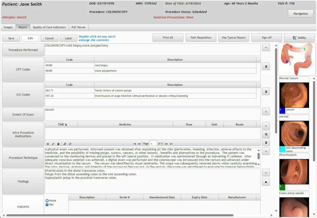 EndoVault - Endoscopy EHR & EMR Software EHR and Practice Management Software