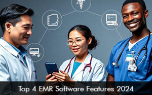 Top 4 EMR Software Features 2024