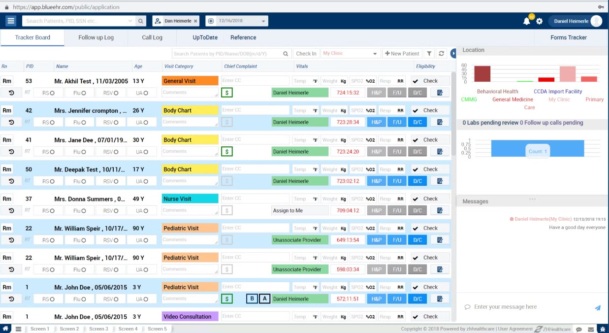 blueBriX Behavioral Health EHR Software EHR and Practice Management Software