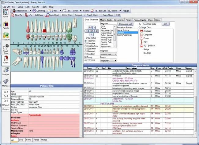 Open Dental Practice Management Software EHR and Practice Management Software