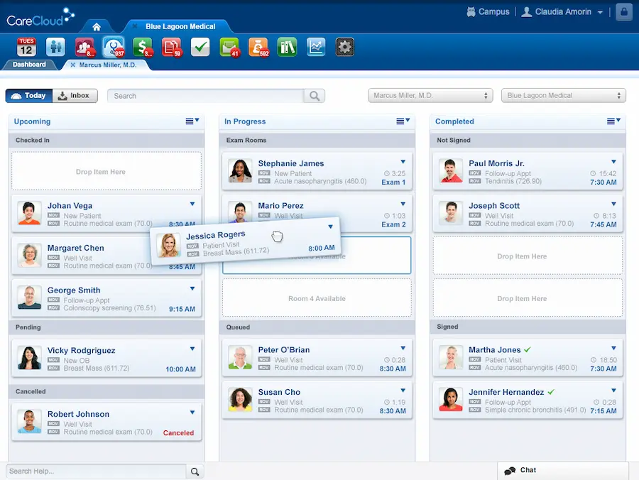 CareCloud EMR Software EHR and Practice Management Software