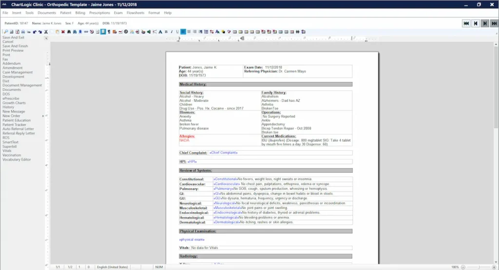 ChartLogic EHR Software EHR and Practice Management Software