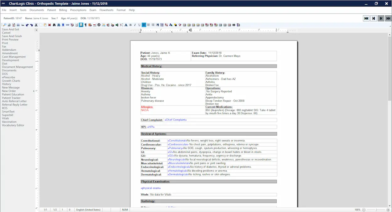 ChartLogic EHR Software EHR and Practice Management Software