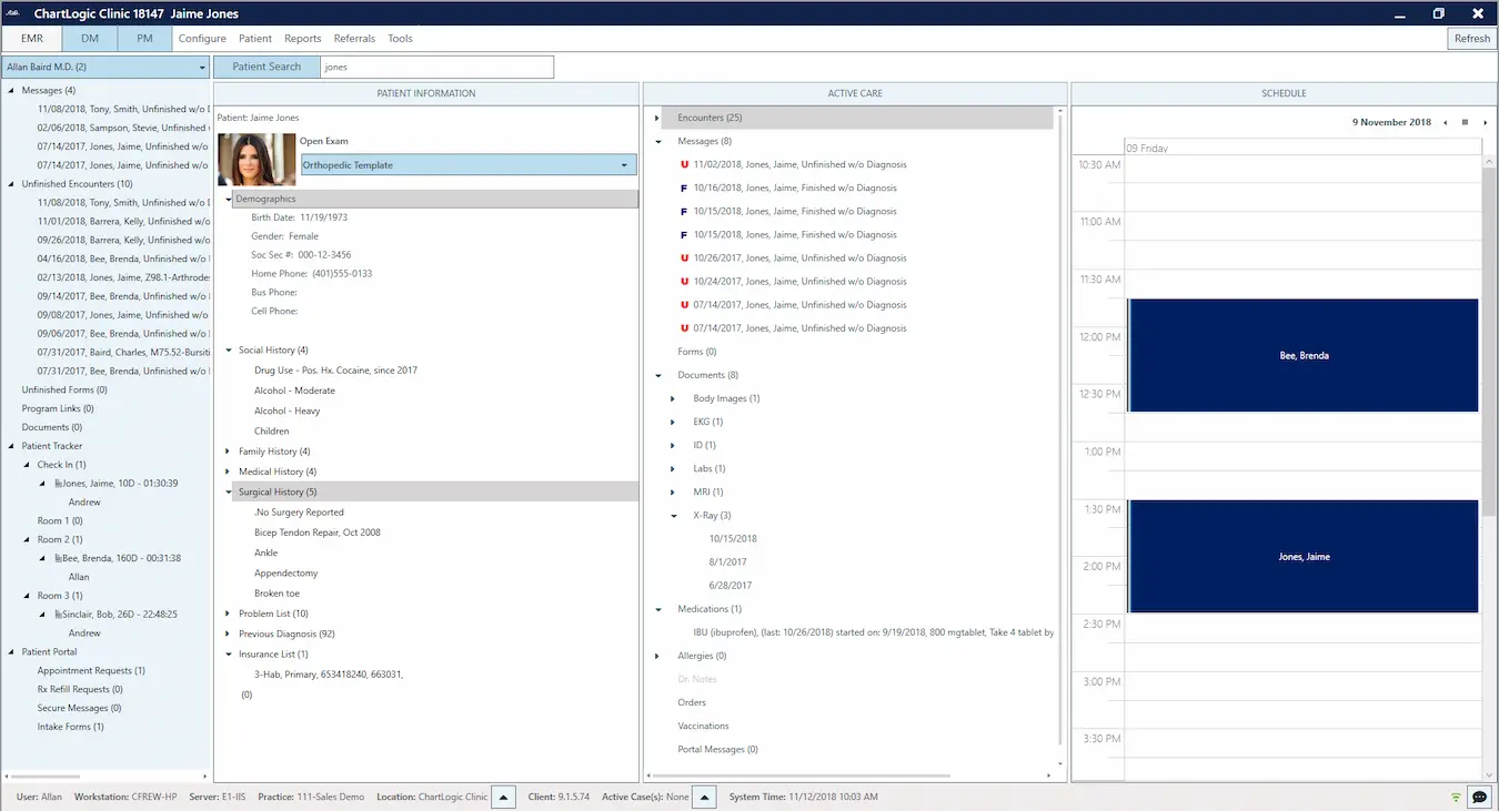 ChartLogic EHR Software EHR and Practice Management Software