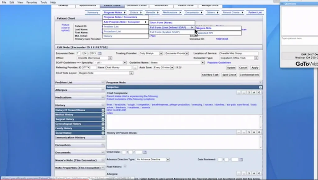 EHR 24-7 Software EHR and Practice Management Software